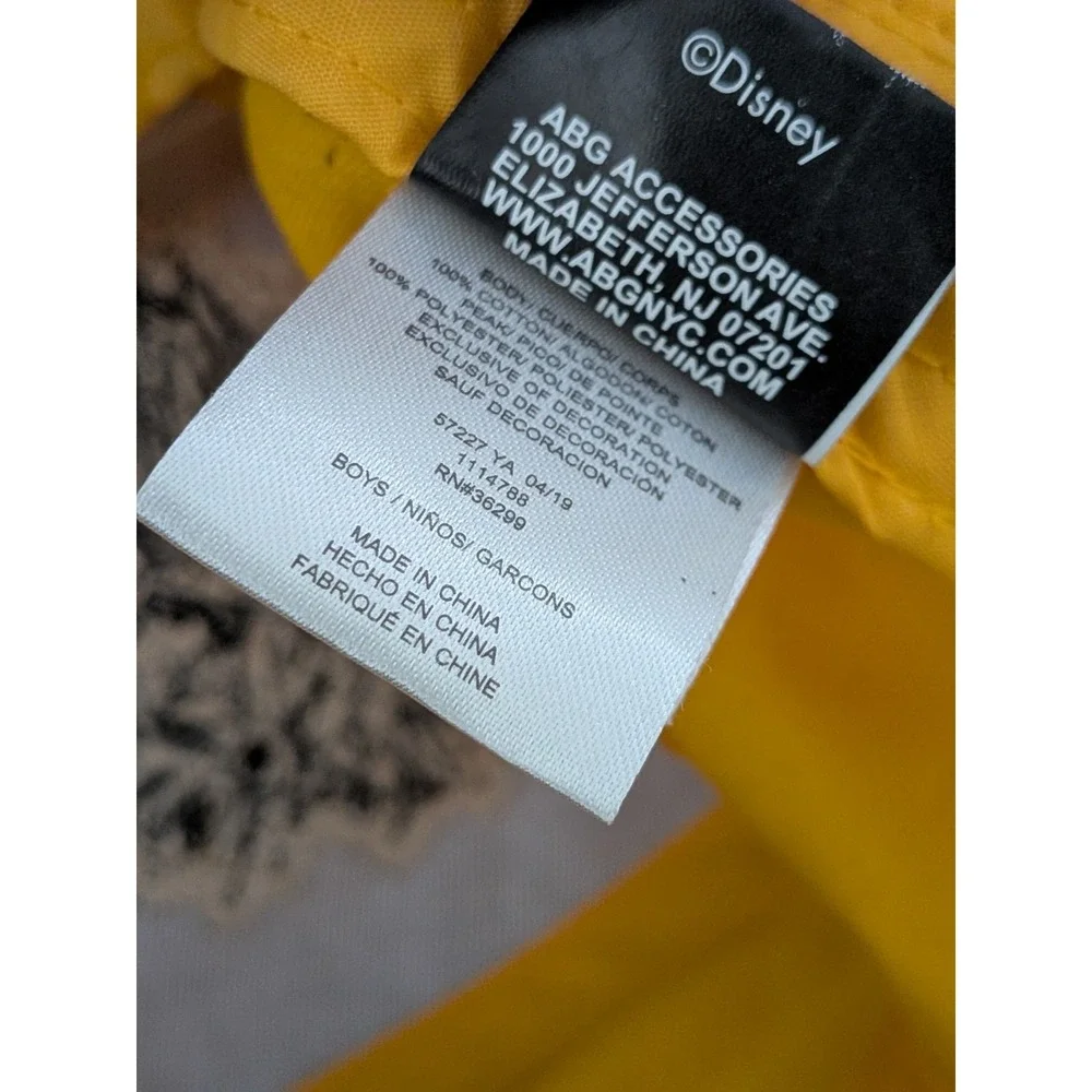 Disney Lion King Boys Snapback Cap Hat Target 2019 Yellow‎ Black